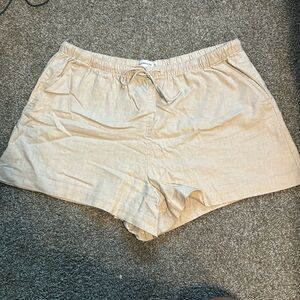 Abercrombie linen shorts size XL